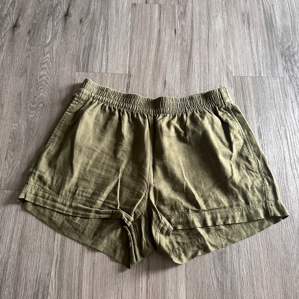 Old Navy High Waist Green Shorts